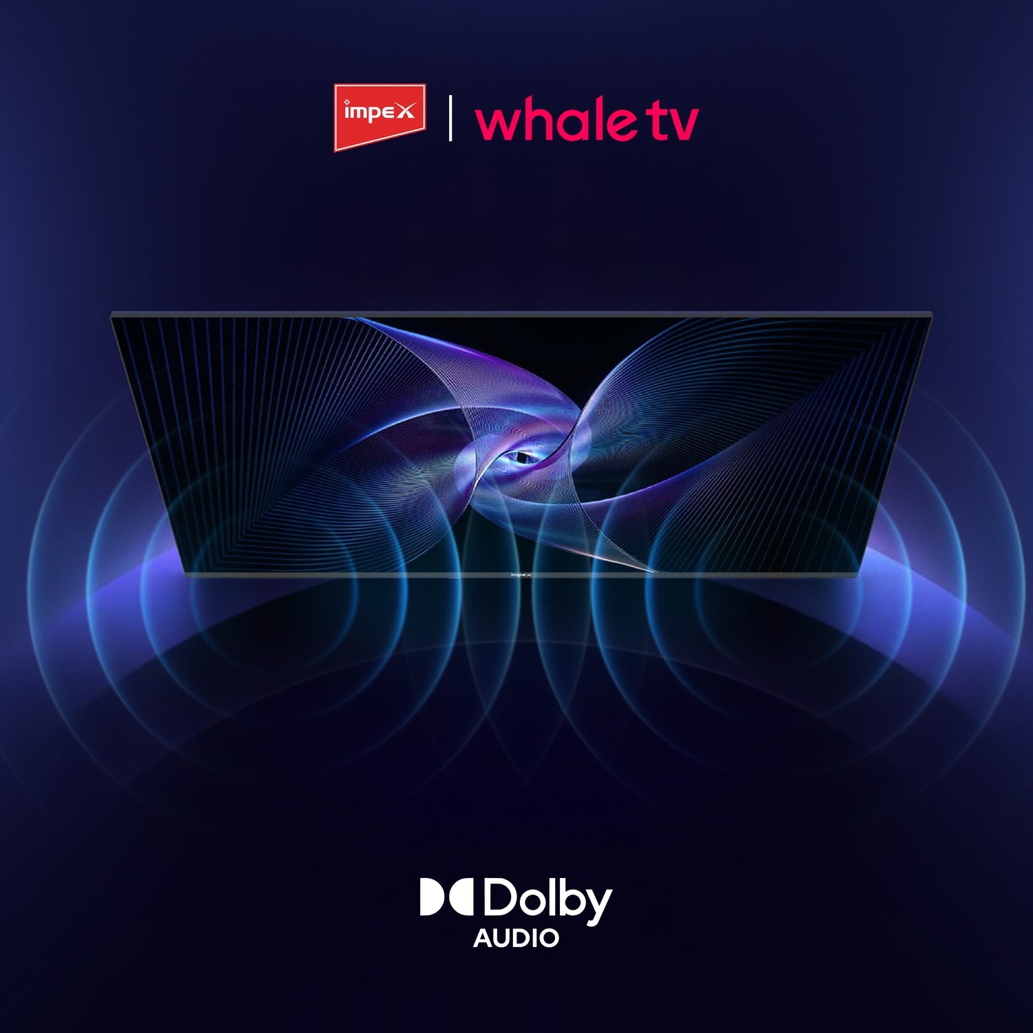 Impex WIOS Whale Series 4K UHD QLED Smart TV | 139 cm (55 inch ) | Black | 55A4QSK1