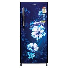 Lloyd by Havells 188 L Direct Cool Single Door 3 Star Refrigerator (Cherry Blossom Blue, GLDC203ST2LC)