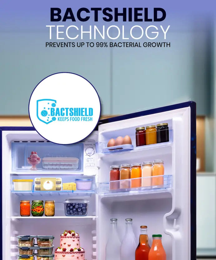 Lloyd by Havells 188 L Direct Cool Single Door 3 Star Refrigerator (Cherry Blossom Blue, GLDC203ST2LC)