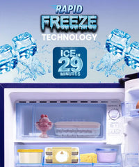 Lloyd by Havells 188 L Direct Cool Single Door 3 Star Refrigerator (Cherry Blossom Blue, GLDC203ST2LC)