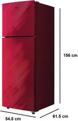Haier 240 L, 2 Star, Line Drawing Finish Top Mounted Frost Free Refrigerator REF HRF-2902CRD-P